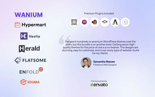 7-in-1 Premium WordPress Theme Bundle - BoostWithBella